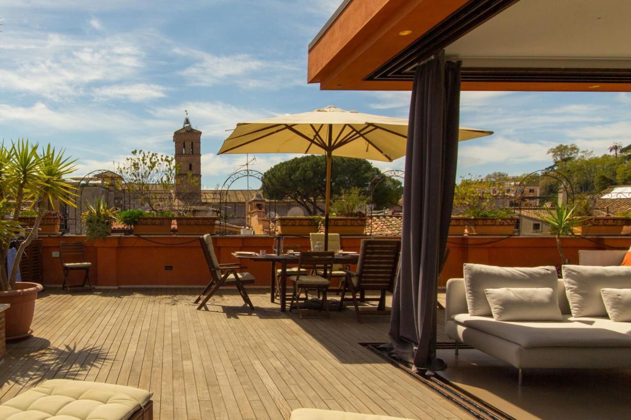 Pelliccia 11 Trastevere Penthouse 罗马 外观 照片