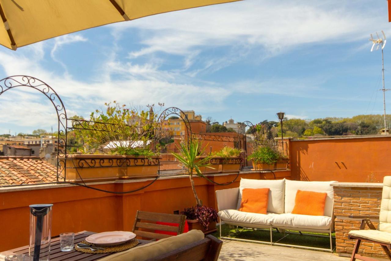 Pelliccia 11 Trastevere Penthouse 罗马 外观 照片