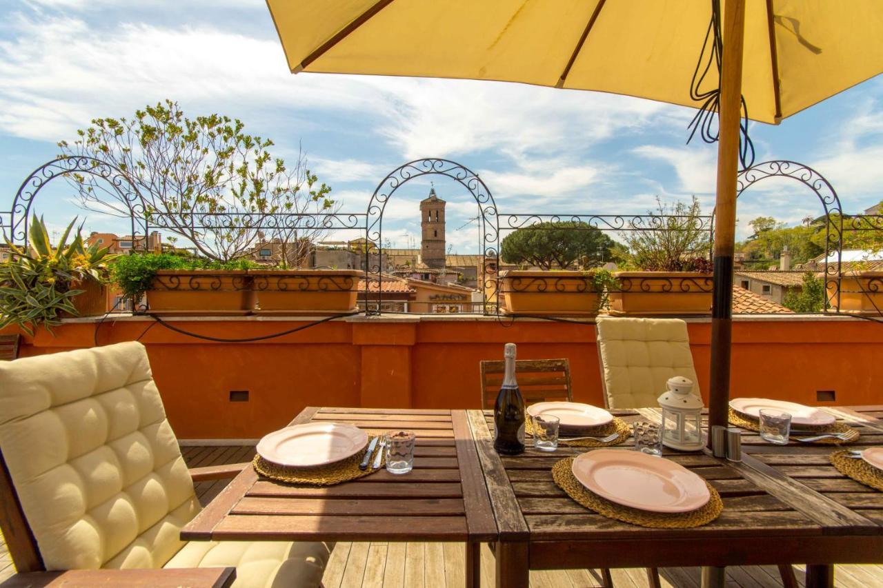 Pelliccia 11 Trastevere Penthouse 罗马 外观 照片