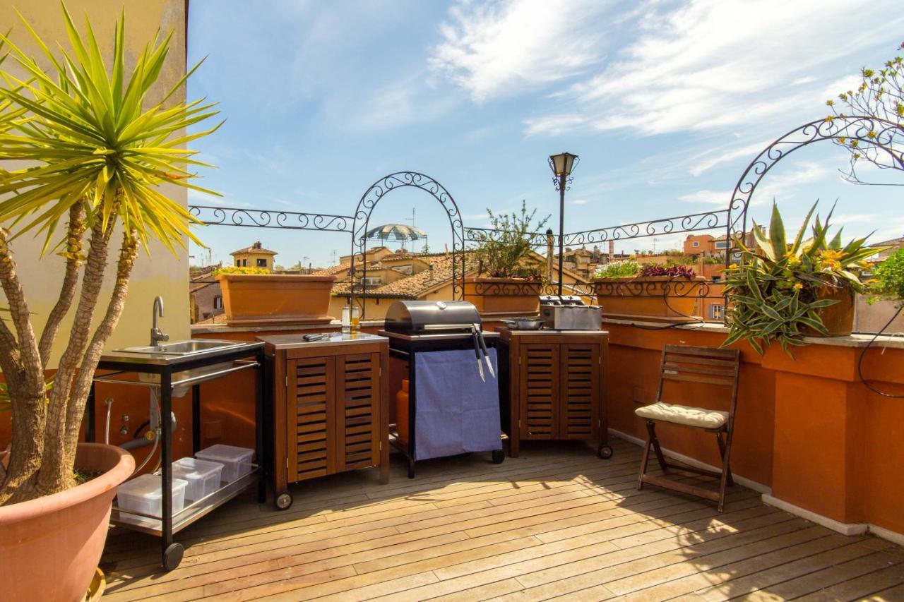 Pelliccia 11 Trastevere Penthouse 罗马 外观 照片