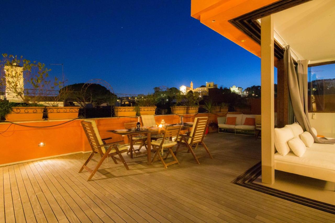 Pelliccia 11 Trastevere Penthouse 罗马 外观 照片